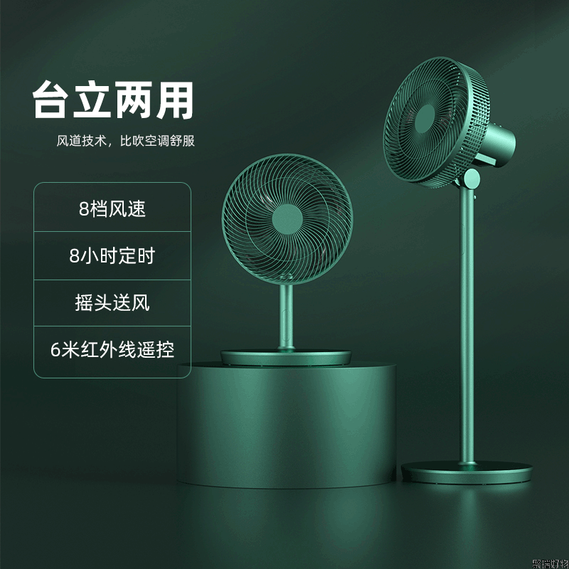 CIH台立两用循环扇350A