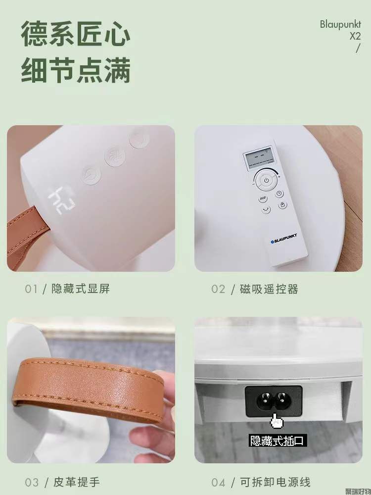 蓝宝柔风净化循环扇X2