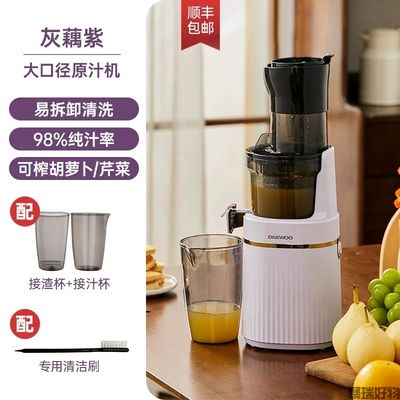 韩国大宇原汁机DY-BM07大口径榨汁机果汁机